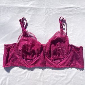 Torrid Magenta Lace Bra